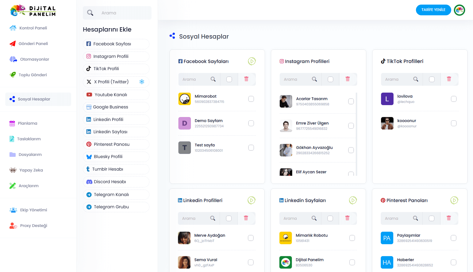 Sosyal Medya Planlama 8 DPN 2 N